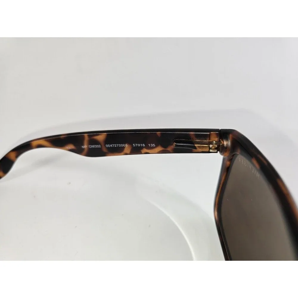 Tommy Hilfiger “Tanner” MP OM302 Square Sunglasses – Tortoise Frame